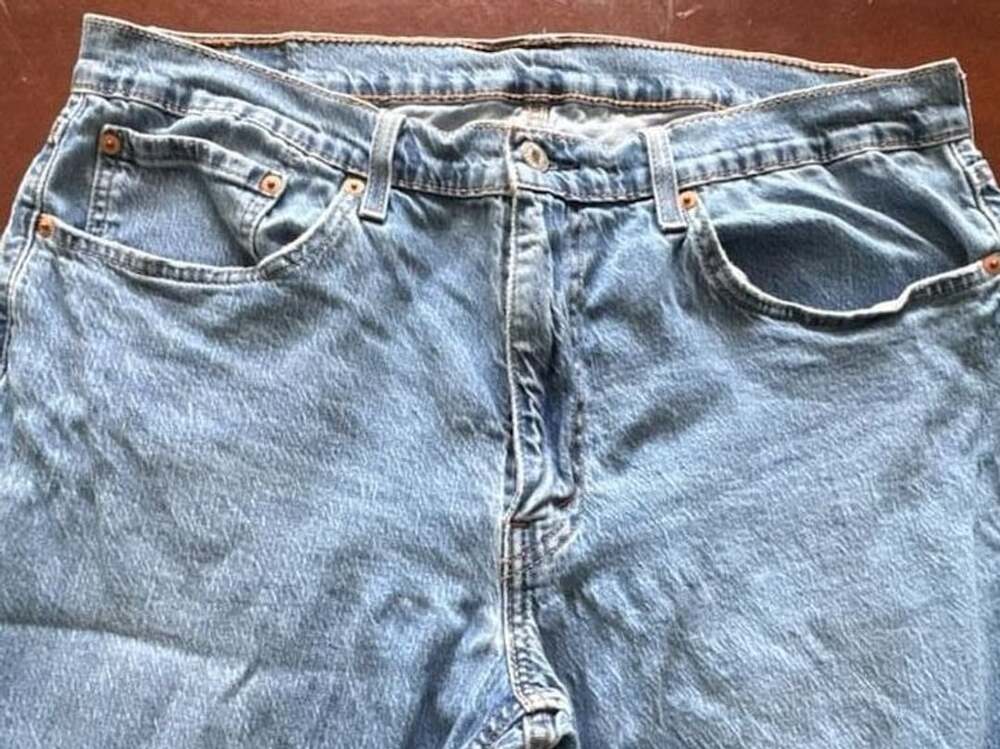Levis 559 Men's Relaxed Straight Jeans W36 L34 Blue Denim Pants 36x34 Medium Was